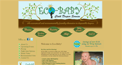 Desktop Screenshot of ecobabydiaperservice.com